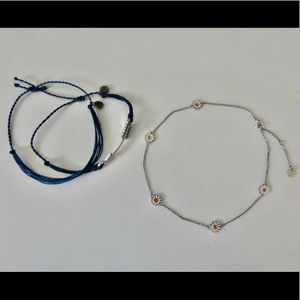 Pura Vida Daisy Necklace and Bracelets